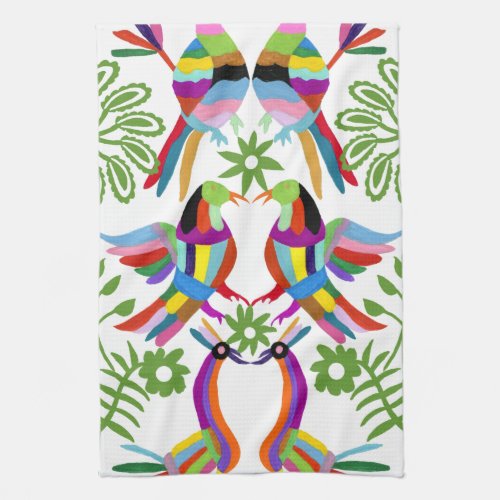 Modern Otomi Design III Kitchen Towel