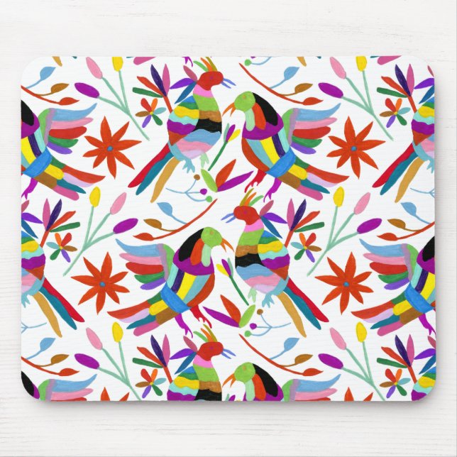 Modern Otomi Design III Mouse Pad (Front)