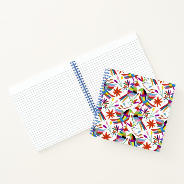 Modern Otomi Design III Notebook (Inside)