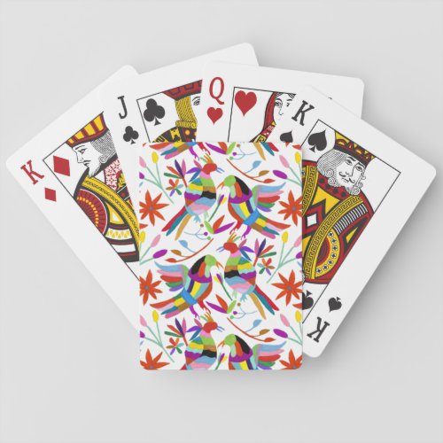 Modern Otomi Design III Playing Cards