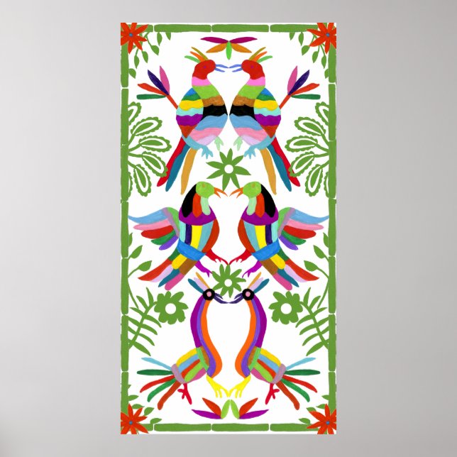 Modern Otomi Design III Poster (Front)