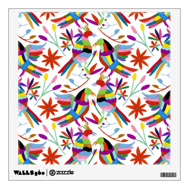 Modern Otomi Design III Wall Decal (Front)