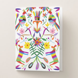 Modern Otomi I Pocket Folder