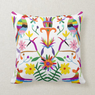 Modern Otomi I Throw Pillow