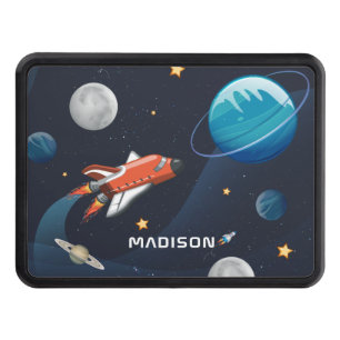 Modern Outer Space Shuttle Travel Hitch Cover
