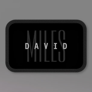 Modern Overlapping Name & Surname Patch