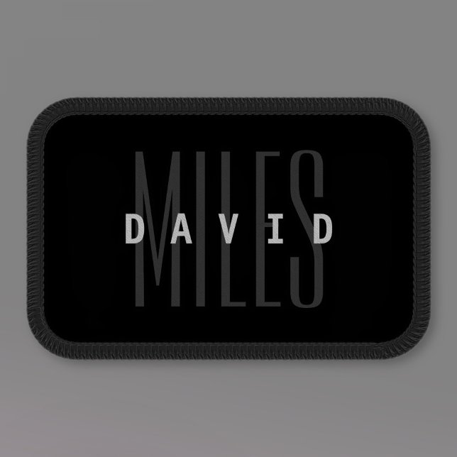 Modern Overlapping Name & Surname Patch (Creator Uploaded)