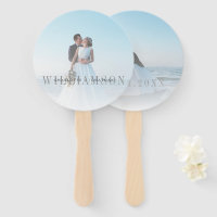 Modern Overlay Front & Back Photo Wedding Ceremony
