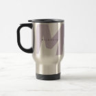 Modern Oversized Monogrammed Initial & Name Coffee