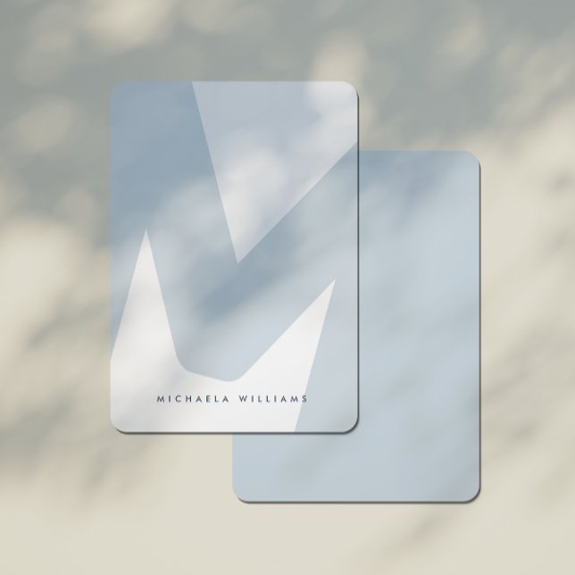 Modern Oversized Monogrammed Initial & Name Note C (Creator Uploaded)