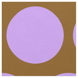 Modern Oversized Polka Dot Pattern Fabric