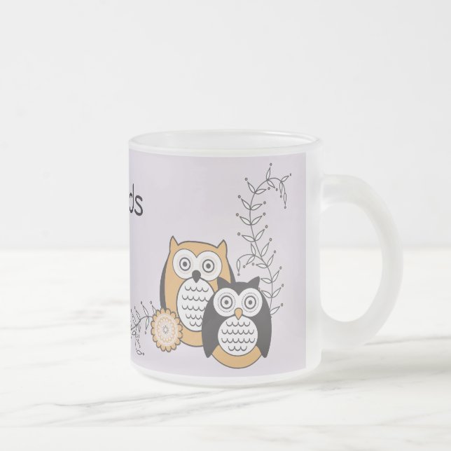 Modern Owls Mug (Right)