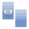 MODERN PAINT CHIP simple smart ombre medium blue