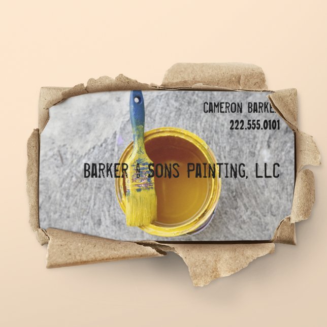 Modern Painter Business Card (Creator Uploaded)
