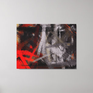 Modern Painting Abstract Background #2 Canvas Print