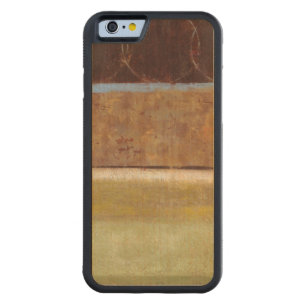 Modern Painting in Earth Tones by Norman Wyatt Carved Maple iPhone 6 Bumper Case