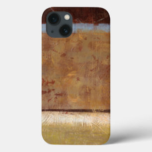Modern Painting in Earth Tones by Norman Wyatt iPhone 13 Case