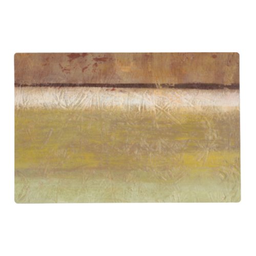 Modern Painting in Earth Tones by Norman Wyatt Placemat