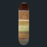 Modern Painting in Earth Tones by Norman Wyatt Skateboard<br><div class="desc">Healthy earth tones permeate this modern painting by Norman Wyatt. The colors of the piece blend together wonderfully,  and would look great in any room of your home. It would also make an amazing gift!</div>