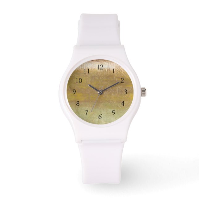 Modern Painting in Earth Tones by Norman Wyatt Watch (Front)