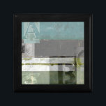 Modern Painting with Assorted Letters Keepsake Box<br><div class="desc">Assorted letters bounce around this modern painting,  standing out and blending in at the same time. A fun way to teach your children their alphabet!</div>