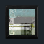 Modern Painting with Assorted Letters Keepsake Box<br><div class="desc">Assorted letters bounce around this modern painting,  standing out and blending in at the same time. A fun way to teach your children their alphabet!</div>