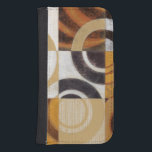 Modern Painting with Circular Patterns Wallet Phone Case For Samsung Galaxy S4<br><div class="desc">Painted by Norman Wyatt,  Jr. this modern painting features multicolored circular patterns in nine squares. Good for a wall that needs art as well as someone who wants to practice their dart throwing!</div>
