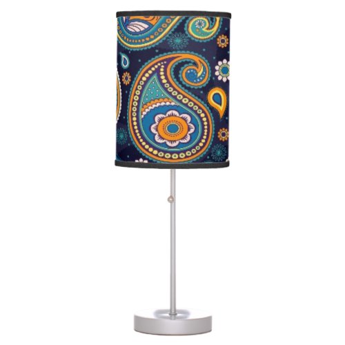 Modern Paisley Table Lamps for Living Room