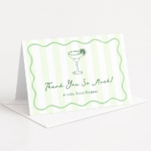 Modern Pale Green Margarita Bridal Shower