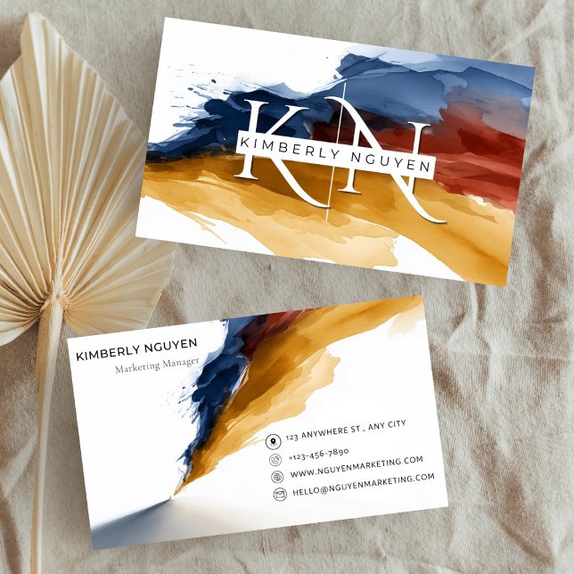 Modern Palette Business Card (Creator Uploaded)