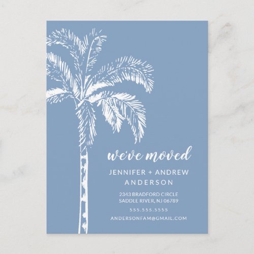 Modern Palm Tree Moving Announcement