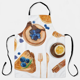 Modern Pancakes Kitchen Beauty Breakfast Apron
