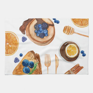 Modern Pancakes Kitchen Beauty Breakfast Towel