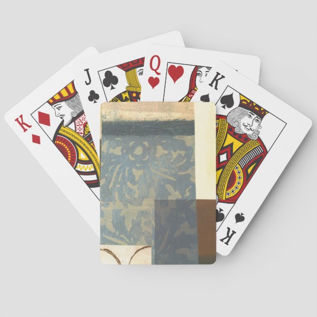 Modern Panel Painting Poker Cards (Back)