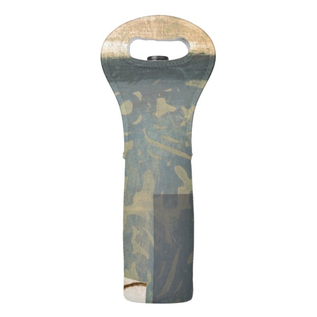 Modern Panel Painting Wine Bag (Back)