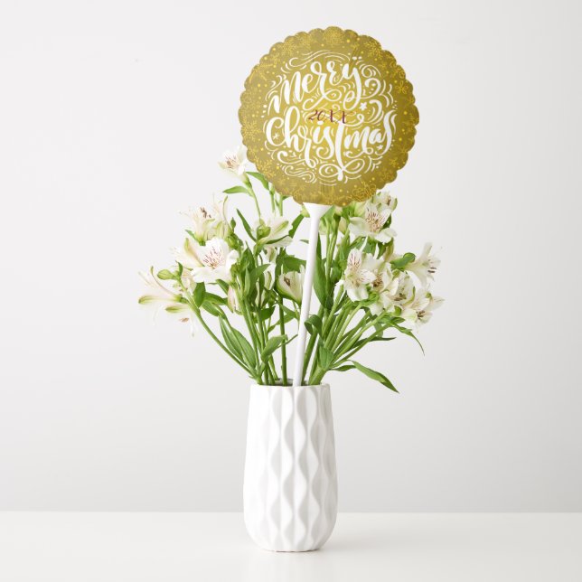 Modern Party Christmas Balloon (Vase)