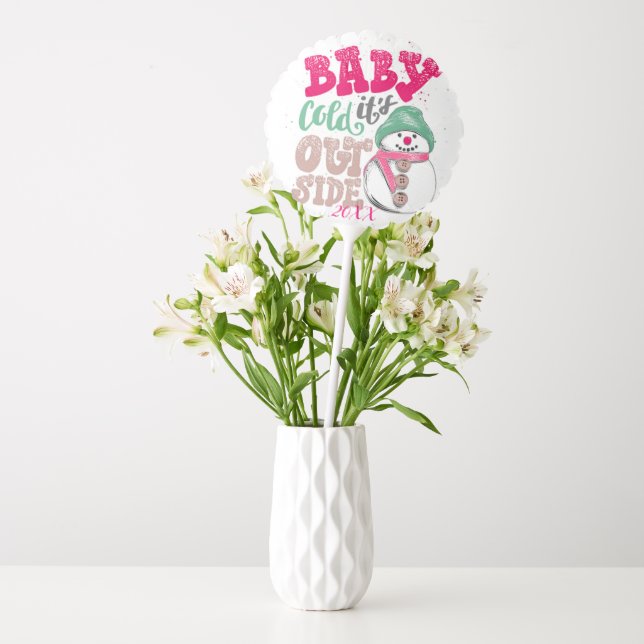 Modern Party Christmas Balloon (Vase)