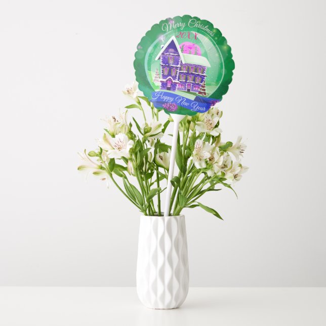 Modern Party Christmas Balloon (Vase)