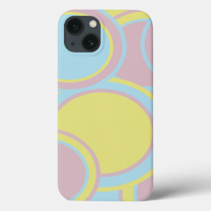 Modern Pastel Abstract Painting iPhone 13 Case