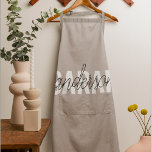 Modern Pastel Beauty Personalized You Name Apron<br><div class="desc">Modern Pastel Beauty Personalized You Name</div>