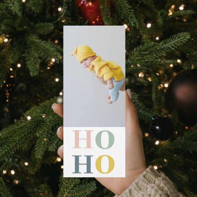 Modern Pastel Colorful HOHOHO With Photo (Creator Uploaded)