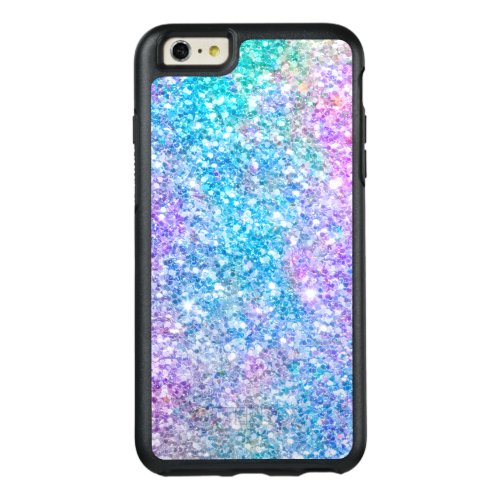 Modern Pastel Colors Glitter Print OtterBox iPhone 66s Plus Case