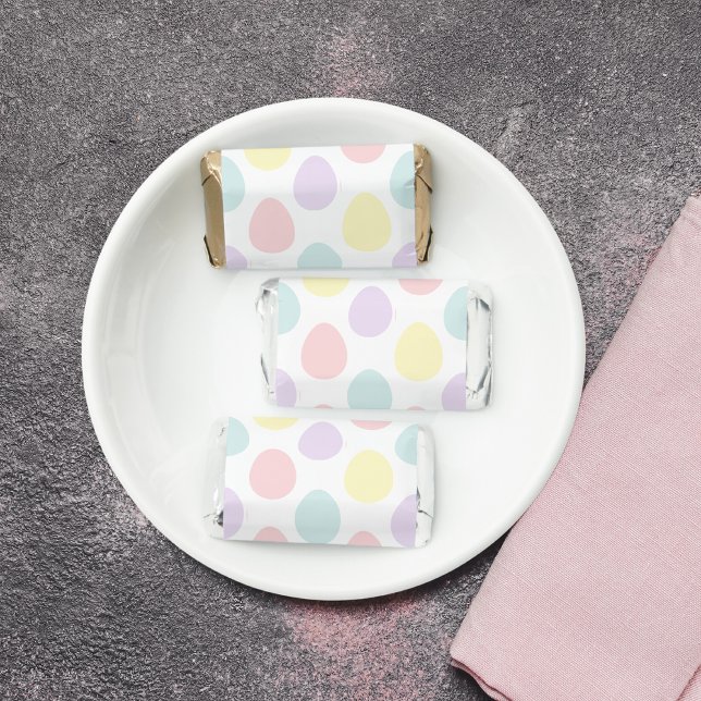 Modern Pastel Egg Pattern | Happy Easter Hershey's Miniatures (Creator Uploaded)