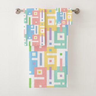 Modern Pastel Geometrics 