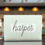 Modern Pastel Mint Hello And You Name HP Laptop Skin