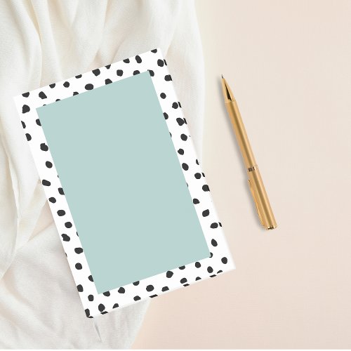 Modern Pastel Mint Simple With Personalized Name Post_it Notes