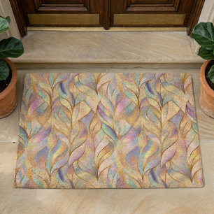 Modern Pastel Pattern Coir Mat