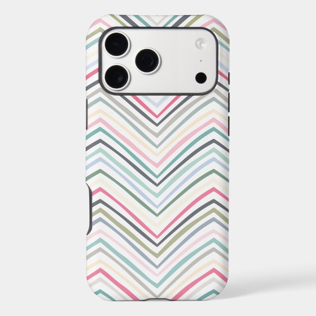 Modern Pastel Pattern Iphone Case (Back)