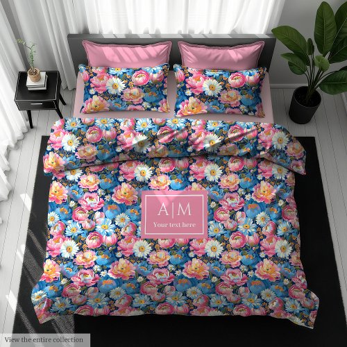 Modern pastel pink and blue gift for newlyweds