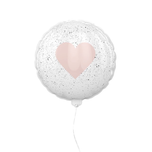 Modern Pastel Pink & Heart Lovely Gift Balloon (Creator Uploaded)